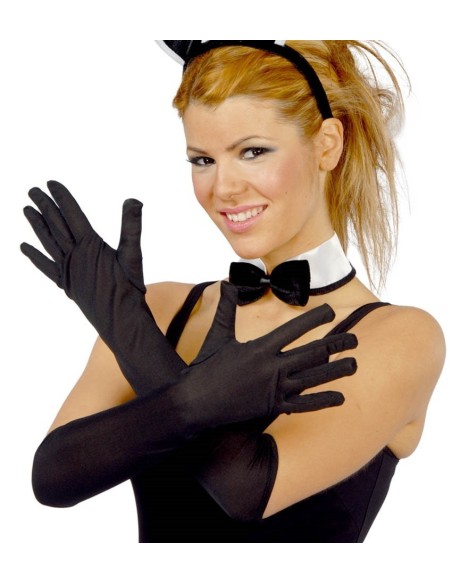GUANTES NEGROS 40 CMS.